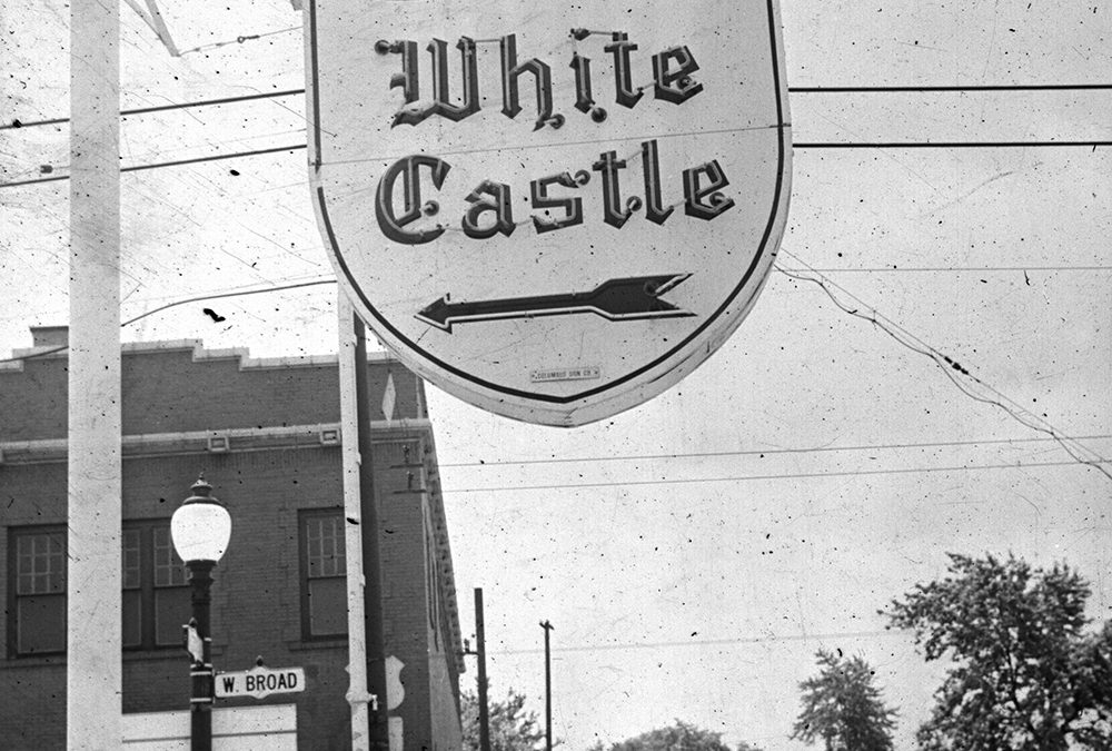 White Castle Exterior Branding Vintage