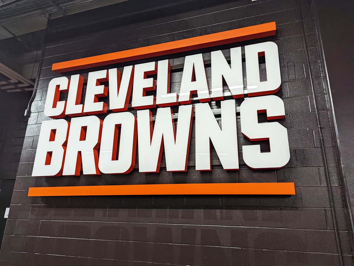 Cleveland Browns Columbus Sign Company