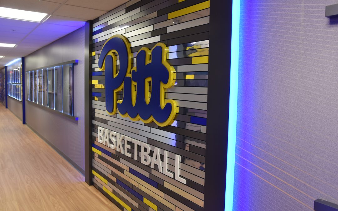 University of Pittsburgh Petersen Event Center Coachs Hallway