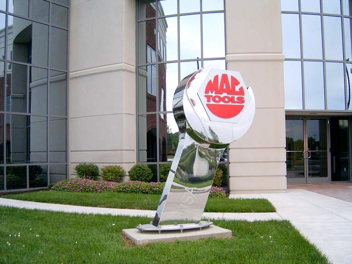 Polished Stainless Steel Display